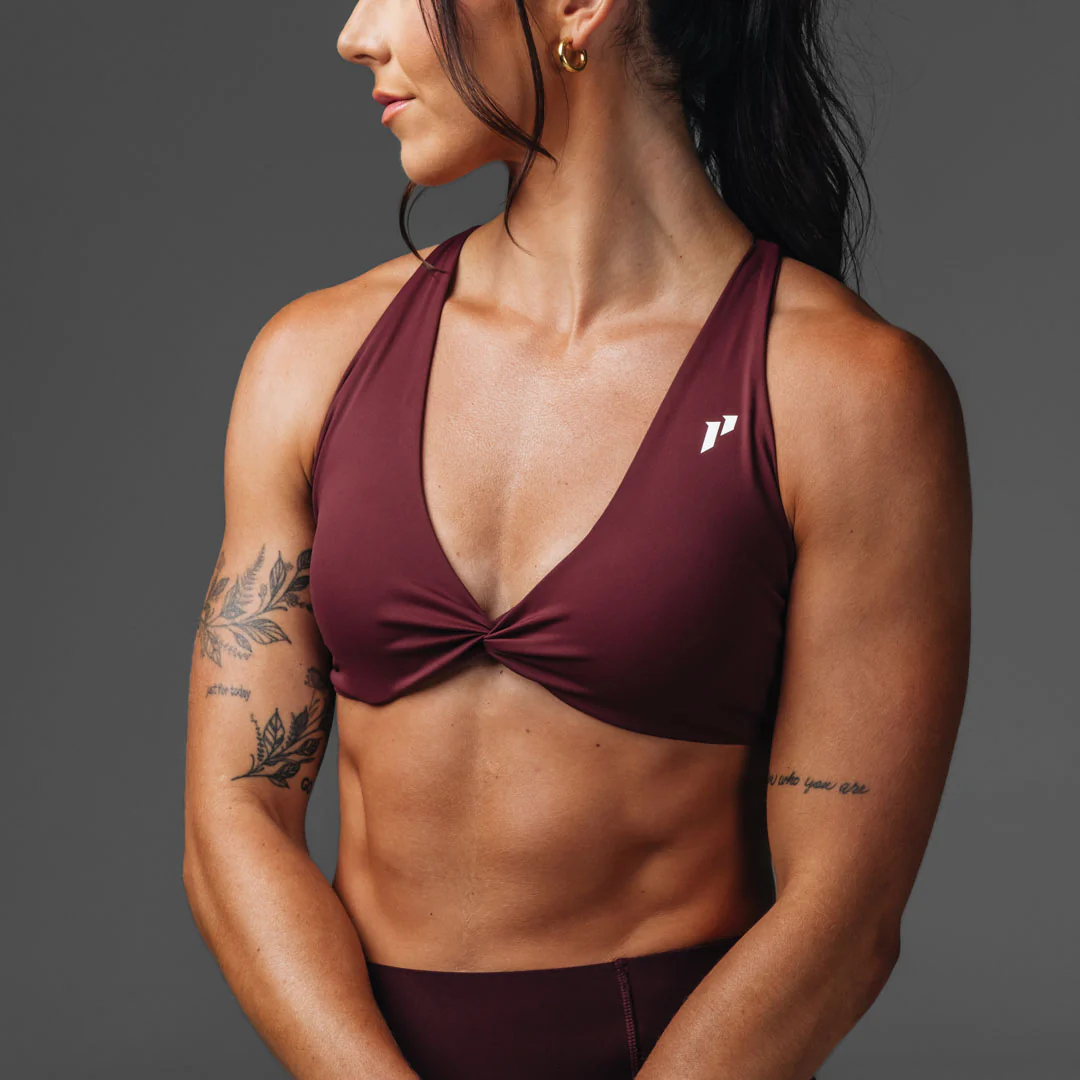 Twist Front Bra