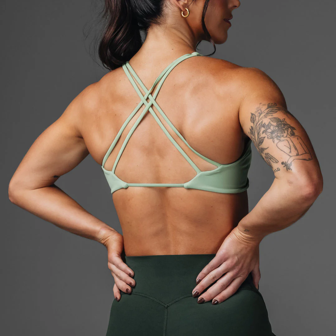 Twist Front Bra