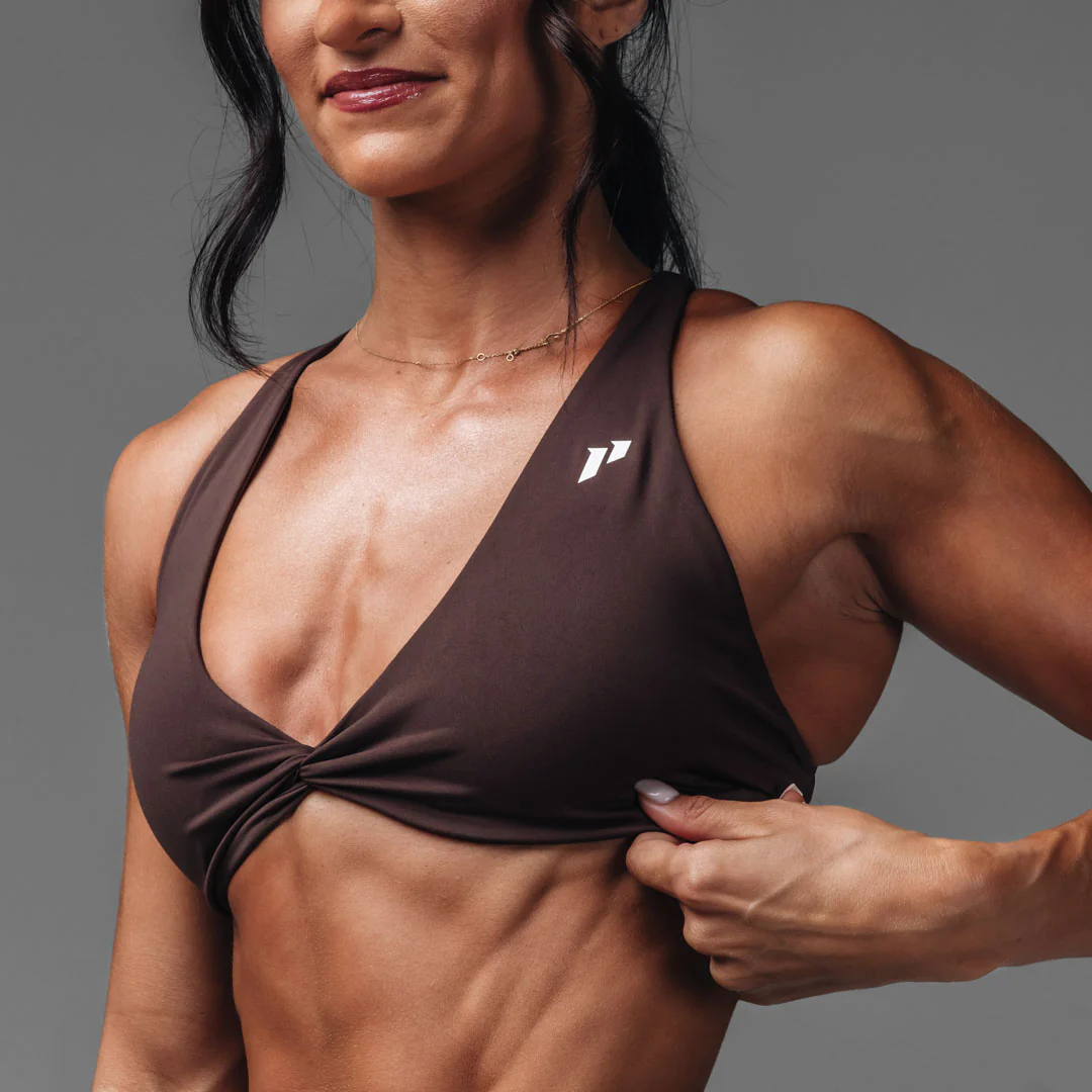 Twist Front Bra