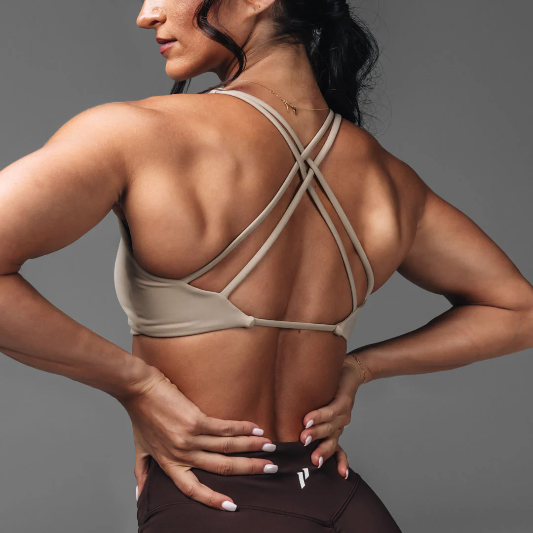 Twist Front Bra