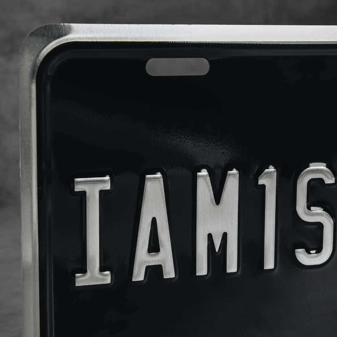 I Am 1st Phorm License Plate