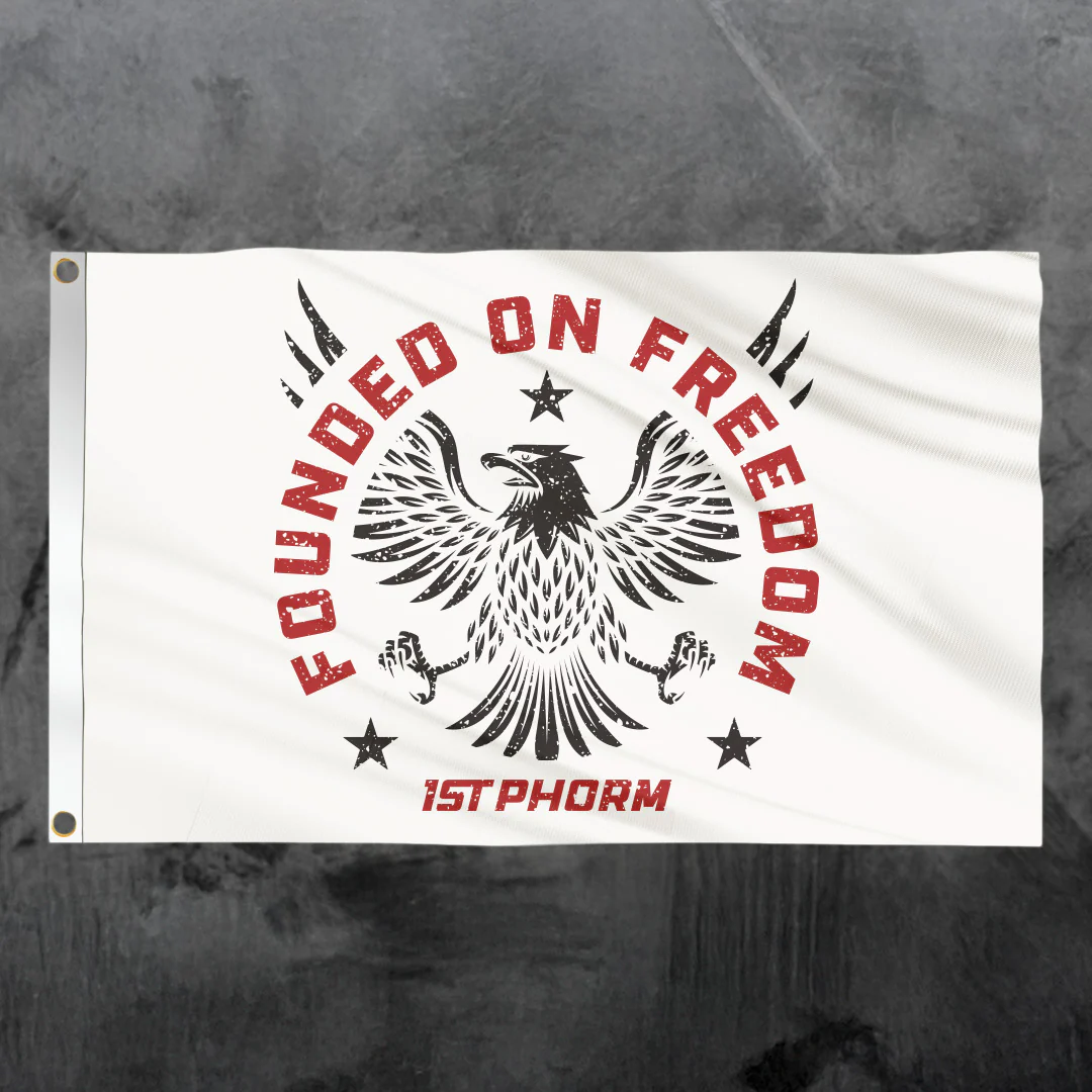 Founded On Freedom Flag
