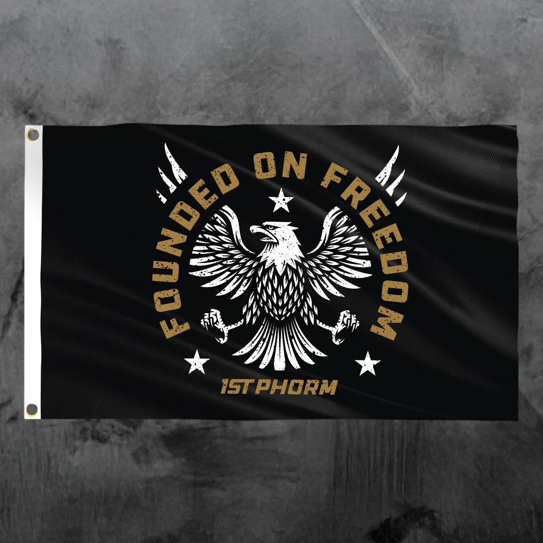 Founded On Freedom Flag