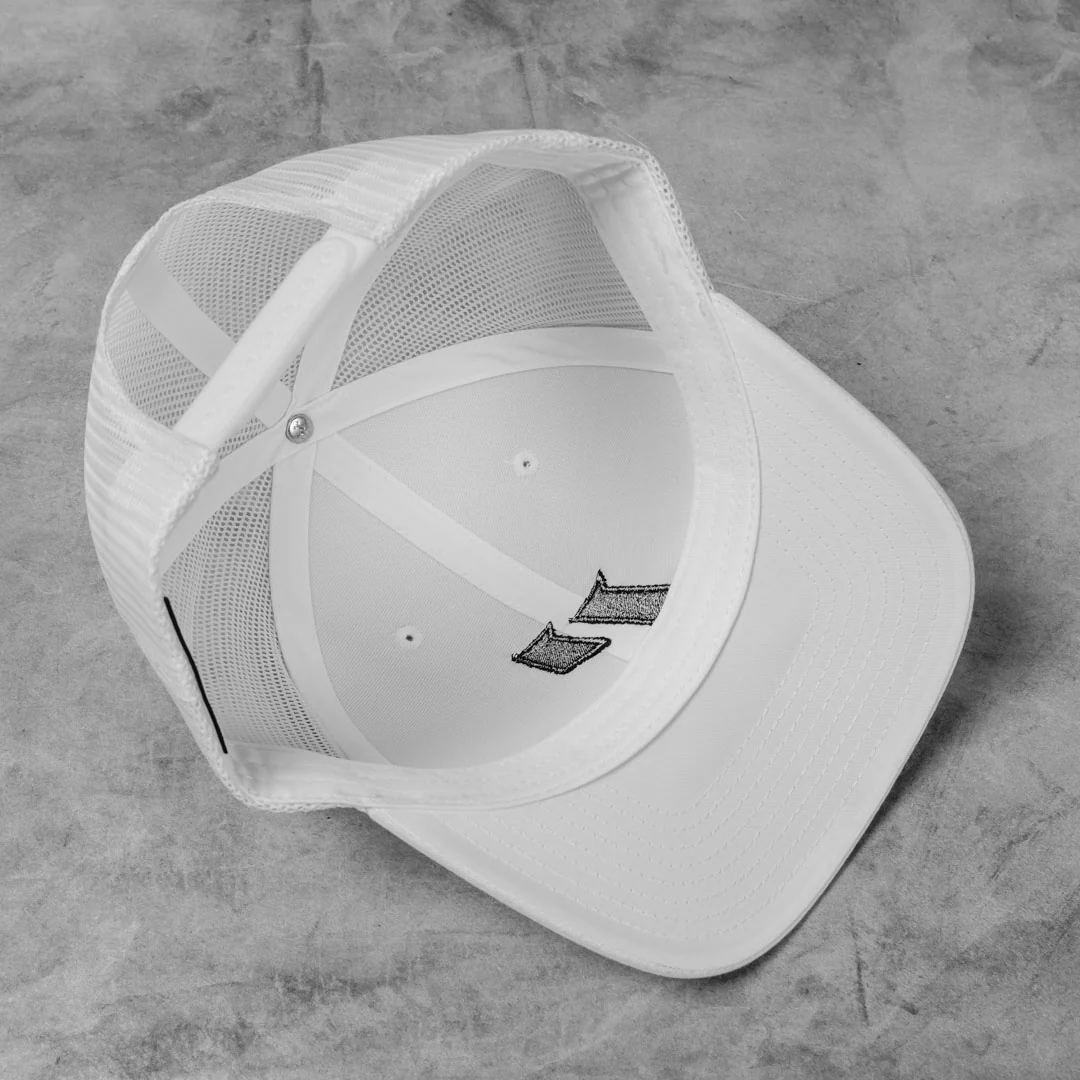 Energy Crest Cap - White