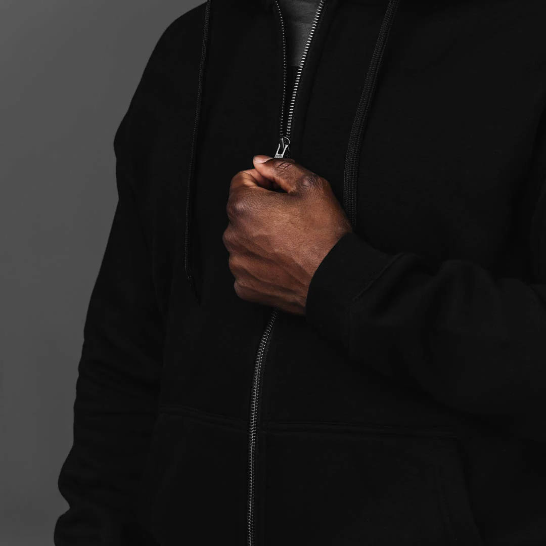 Collegiate Fleece Zip Hoodie
