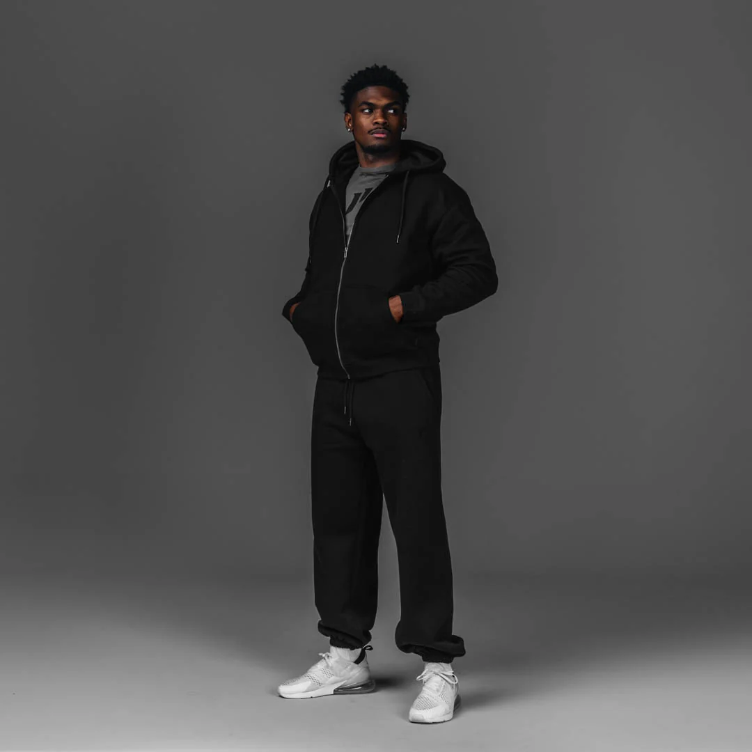 Collegiate Fleece Zip Hoodie