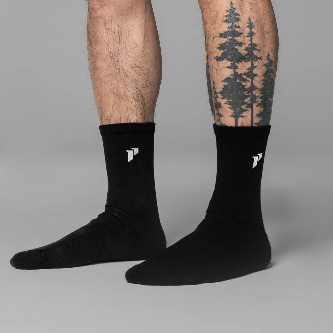 Crest Cotton Crew Sock