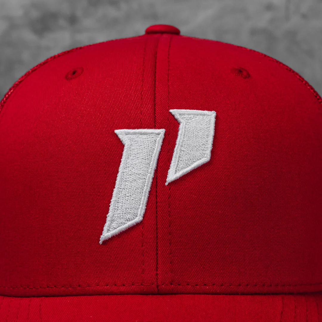 Energy Crest Cap - Red / White