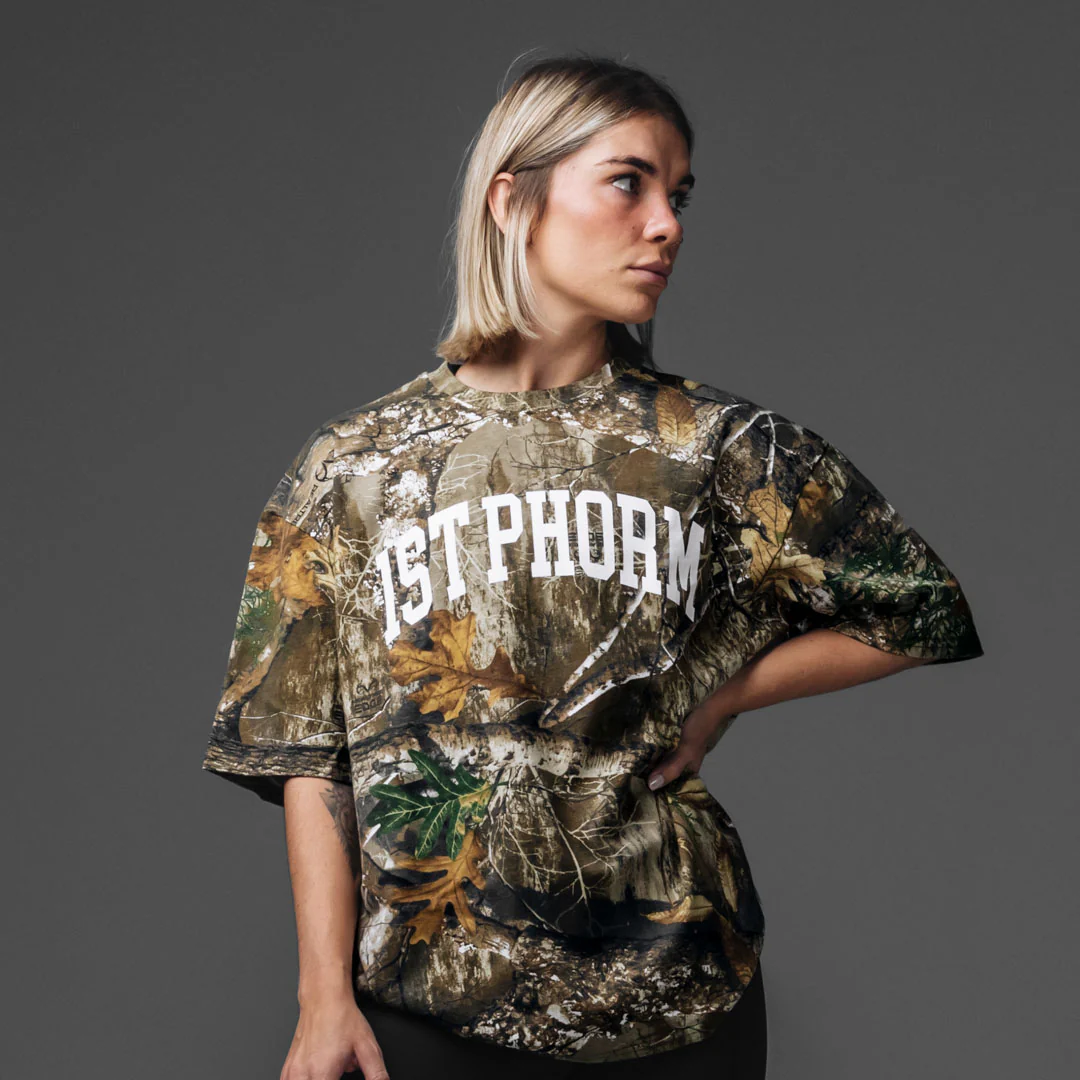 RealTree Varsity Oversized Tee
